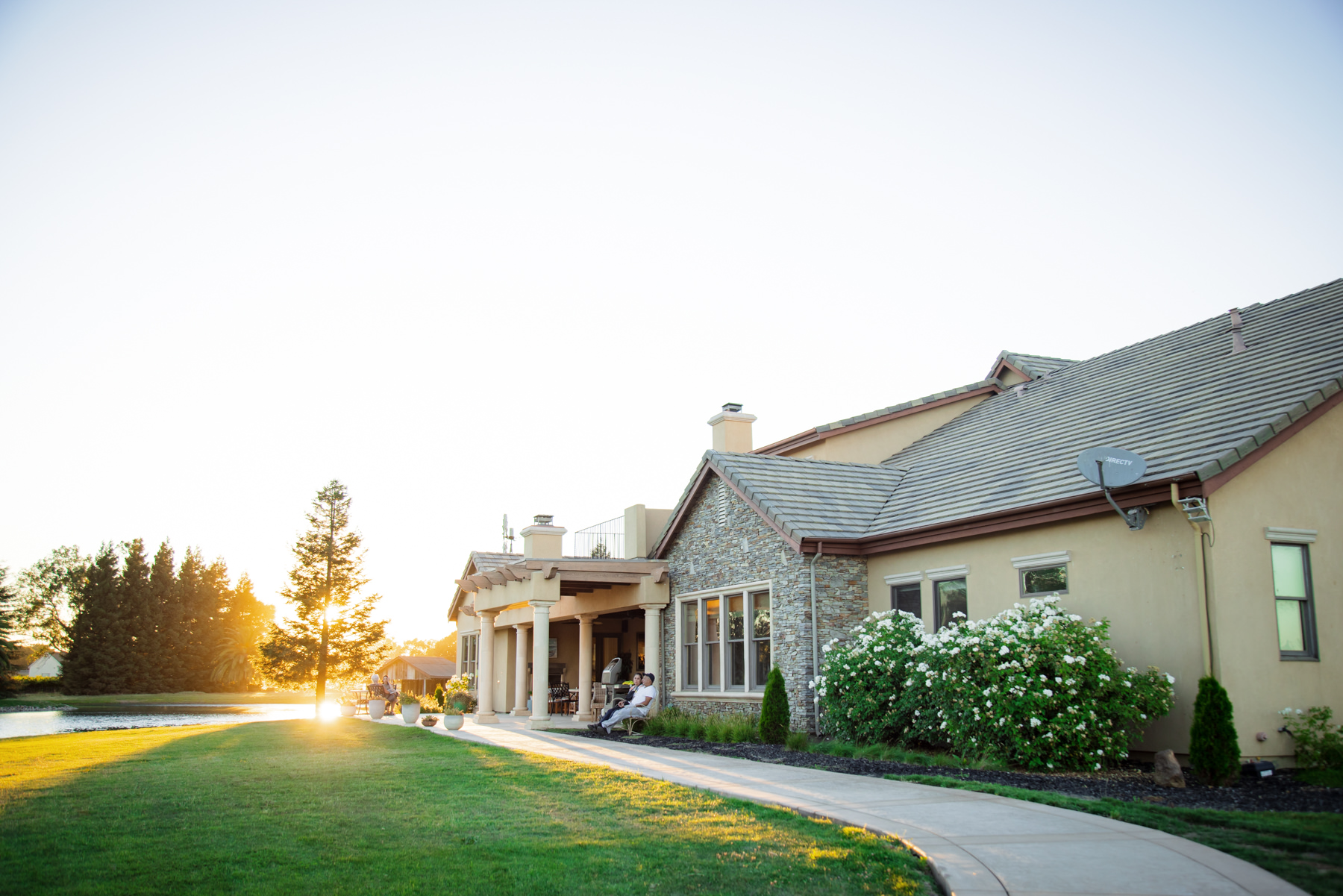 Sprawling grounds at Lakeview estate and winery in Sacramento California, a new wedding venue